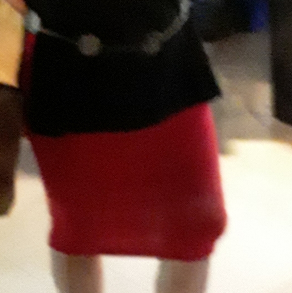 Red Pencil Skirt - Picture 7 of 8